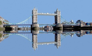 Digital Enhanced Photo Gallery Tower Bridge London 2