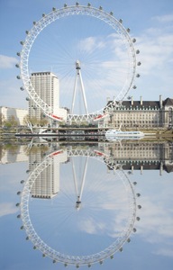 Digital Enhanced Photo Gallery London Eye 2