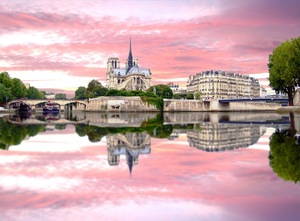 Digital Enhanced Photo Gallery Notre Dame Cathedral Paris 4