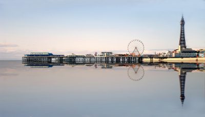 Digital Enhanced Photo Gallery Blackpool Tower and Pier