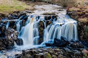 Digital Enhanced Photo Gallery Loup Of Fintry Waterfall 5