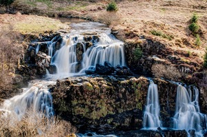 Digital Enhanced Photo Gallery Loup Of Fintry Waterfall 7
