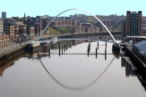 Digital Enhanced Photo Gallery River Tyne at Newcastle