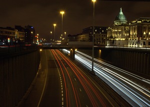 Digital Enhanced Photo Gallery M8 Motorway Charing Cross Glasgow