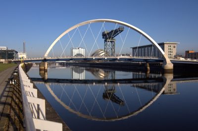 Digital Enhanced Photo Gallery Squinty Bridge Glasgow