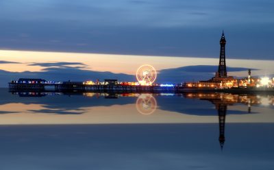 Digital Enhanced Photo Gallery Blackpool Tower And Pier