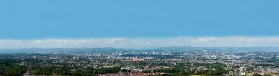 Glasgow Panorama from Digital Enhanced Photo Gallery